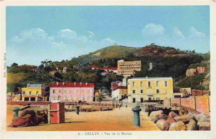 Dellys Algerie Vue de la Marine