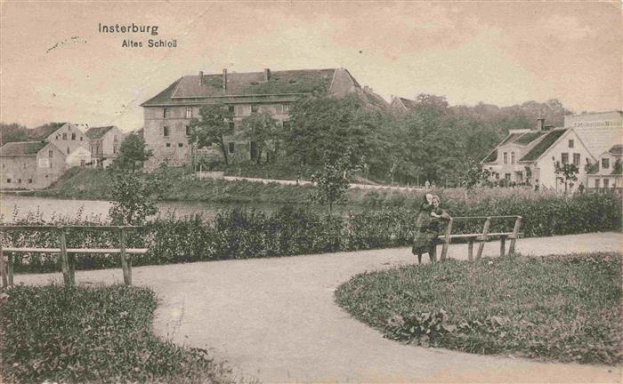 INSTERBURG Tschernjachowsk Kaliningrad RU Altes Schloss Feldpost