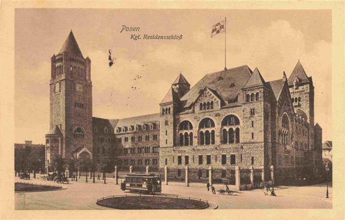 Posen  POZNAN PL Kgl. Residenzschloss Feldpost