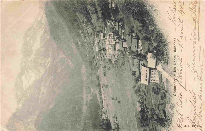 Champery VS Vue panoramique et les Dents Blanches