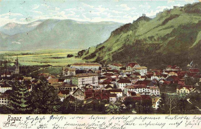 Ragaz Bad SG Panorama