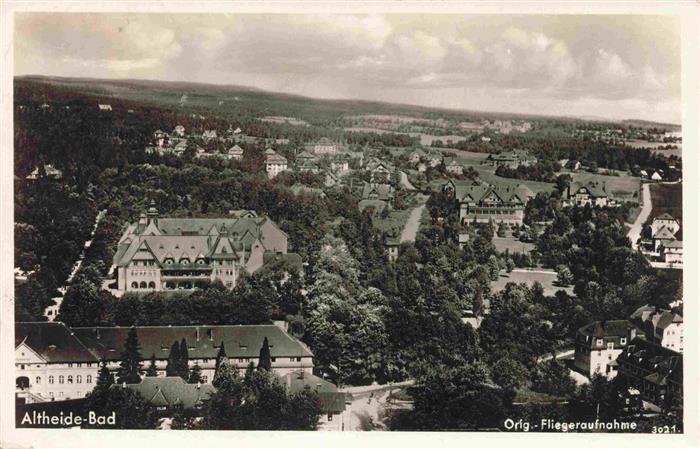 Altheide Bad Schlesien Polanica-Zdroj PL Original Fliegeraufnahme
