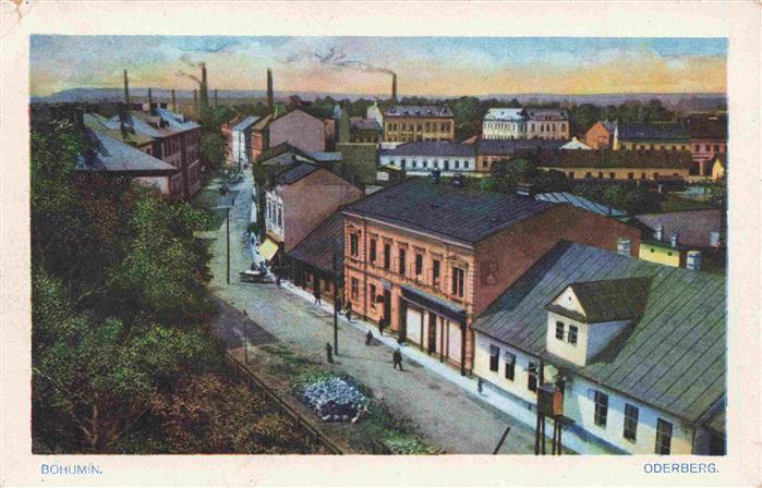 Bohumin Stadtpanorama Oderberg Industrie