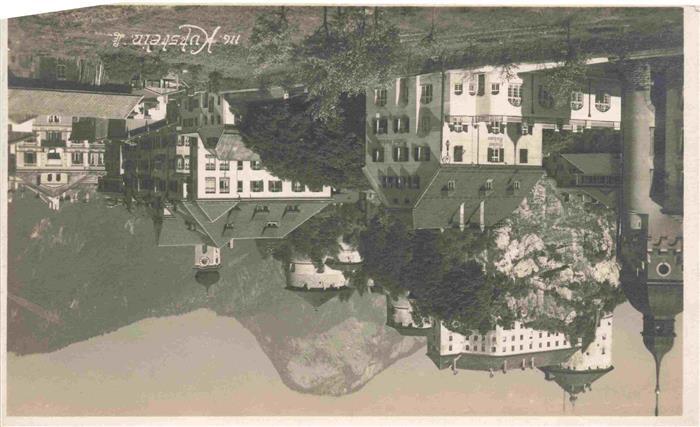 KUFSTEIN Tirol AT Teilansicht mit Schloss Gasthof