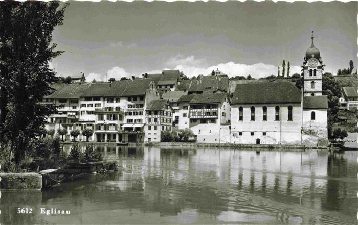 Eglisau ZH Partie am Rhein