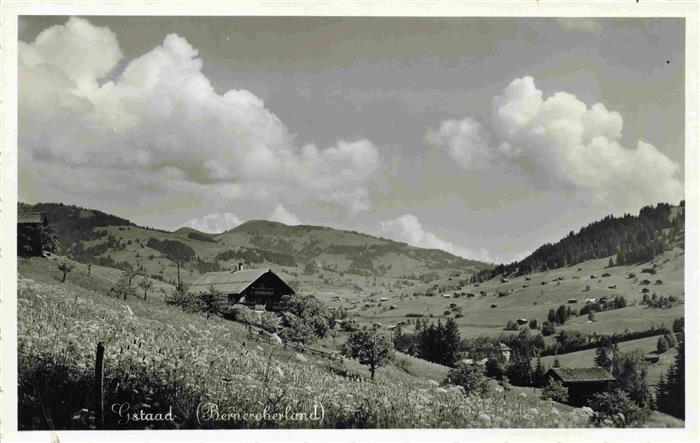 Gstaad Saanen BE Panorama Berneroberland Landschaft