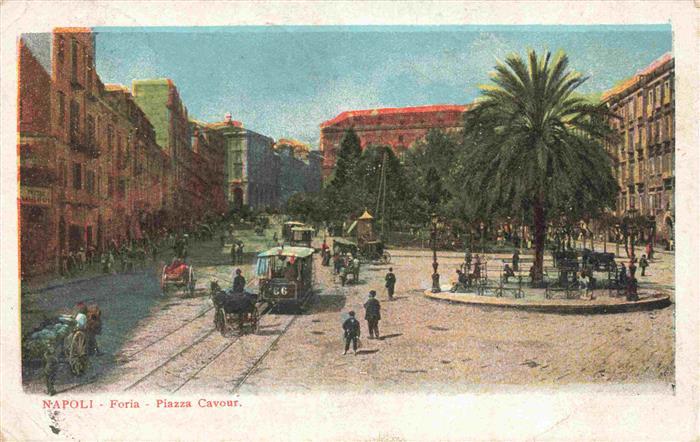 NAPOLI Neapel Naples IT Foria Piazza Cavour