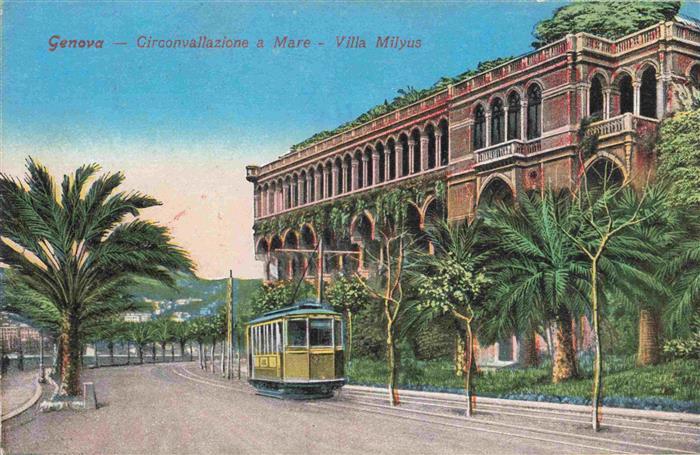 GENOVA Genua Liguria IT Circonvallazione a Mare Villa Milyus
