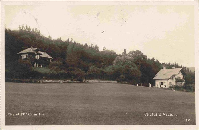 Arzier VD Chalet Mme. Chantre Chalet d'Arzier