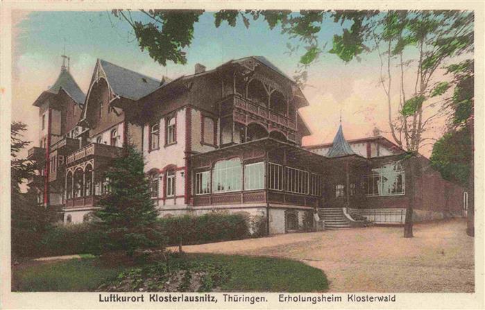 Klosterlausnitz Bad Thueringen Erholungsheim Klosterwald