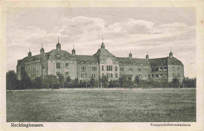 Recklinghausen  Westfalen Knappschaftskrankenhaus Feldpost