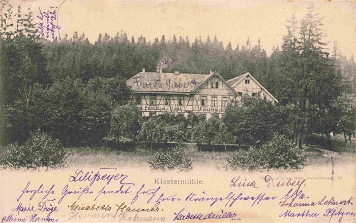 Waltershausen Gotha Thueringen Pension Haus Klostermuehle