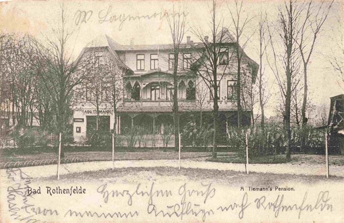 Bad Rothenfelde A. Tiemann's Pension