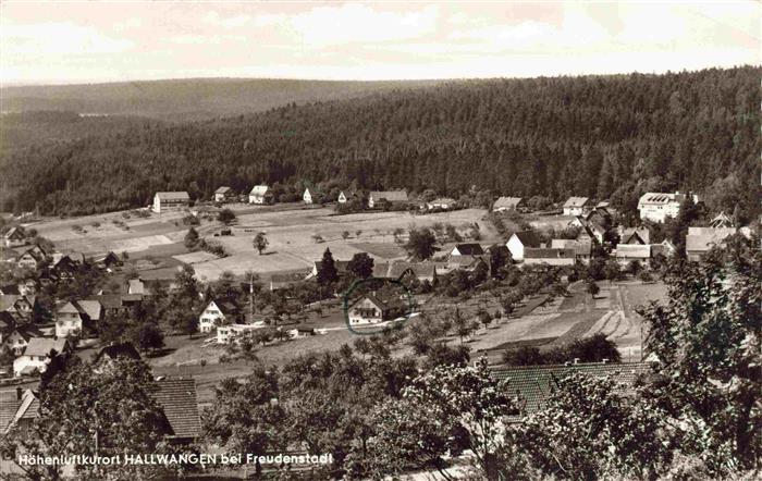 Hallwangen Panorama Hoehenluftkurort im Schwarzwald
