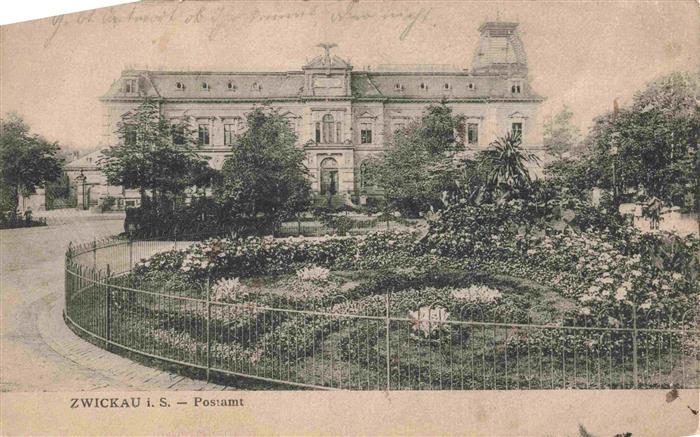ZWICKAU  Sachsen Postamt