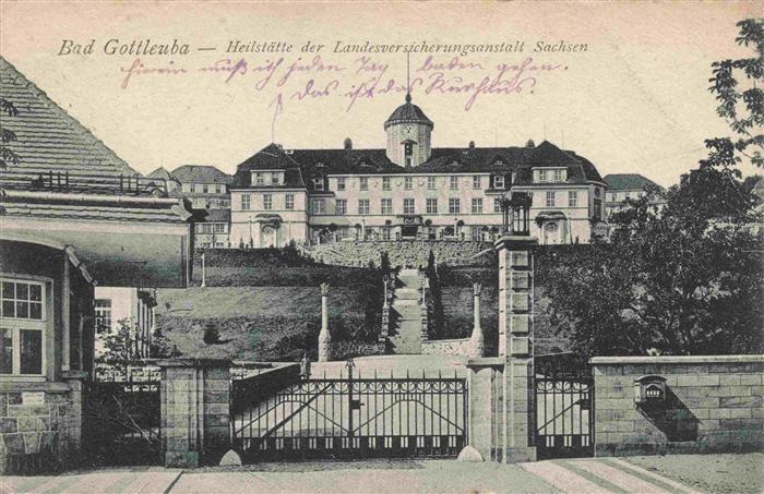Bad Gottleuba-Berggiesshuebel Heilstaette der Landesversicherungsanstalt Sachsen