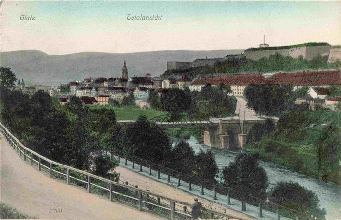 Glatz Klodzko Niederschlesien PL Totalansicht Festung