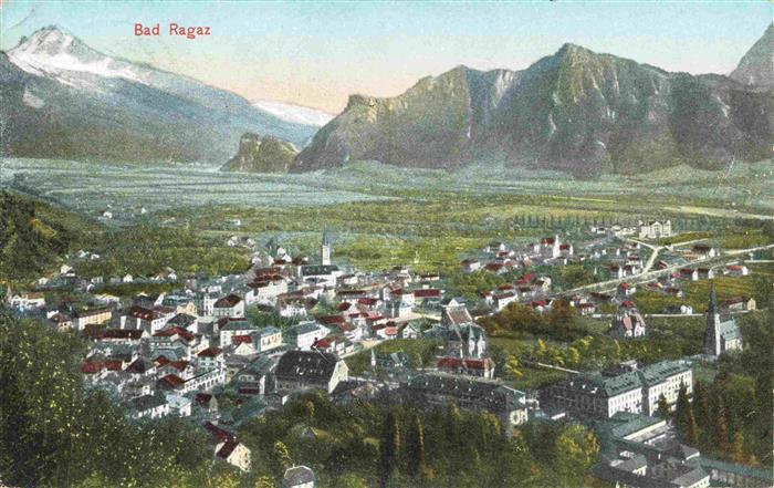 Bad Ragaz Ragatz SG Panorama