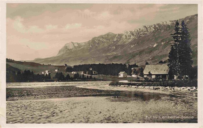 Lenzerheidesee Lenzerheide GR Panorama