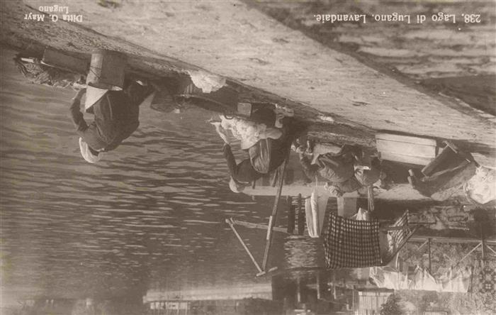 LUGANO Lago di Lugano TI Lavandaie Lago di Lugano