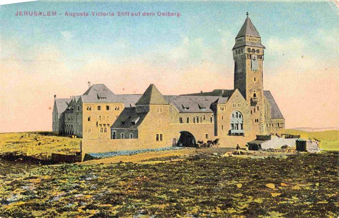 Jerusalem  Yerushalayim Israel Augusta Victoria Stift auf dem Oelberg