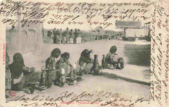 Dschibuti Djibouti Vendeuses de lait