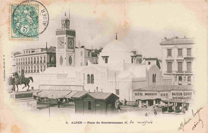 ALGER Algier Algerie Place du Gouvernement