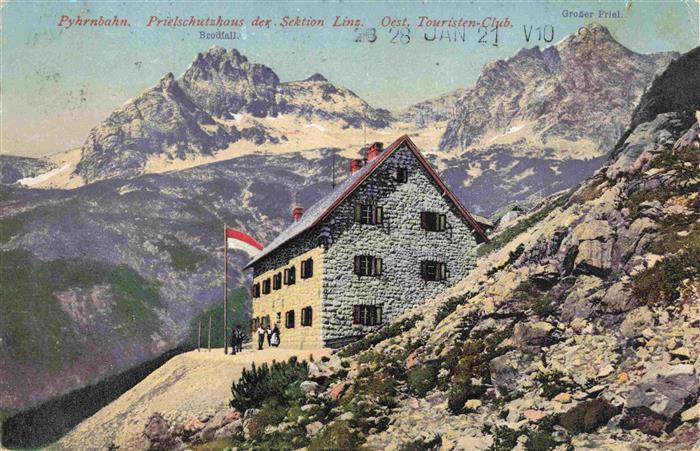Prielschutzhaus Hinterstoder Oberoesterreich AT Berghaus Totes Gebirge