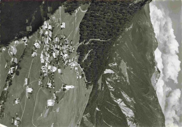 Schmitten Albula GR Panorama gegen Zuegenschlucht Laidbachhorn und aelplihorn