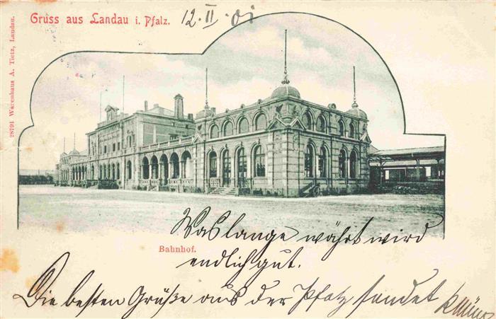 Landau  Pfalz Bahnhof