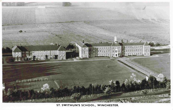Winchester  Hampshire UK St. Swithun's School aerial view
