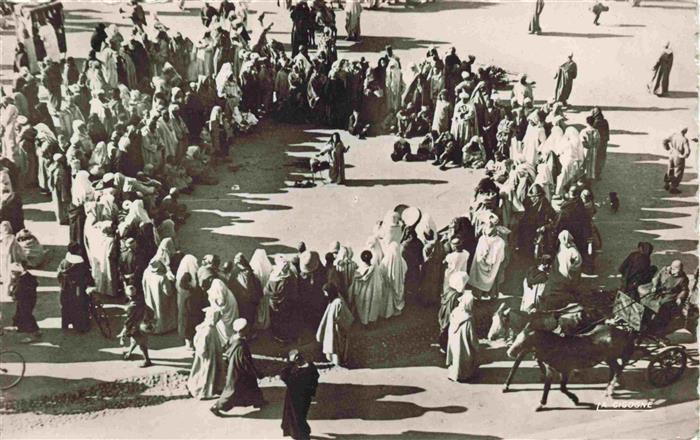 Casablanca Maroc Sorcier Scènes et Types