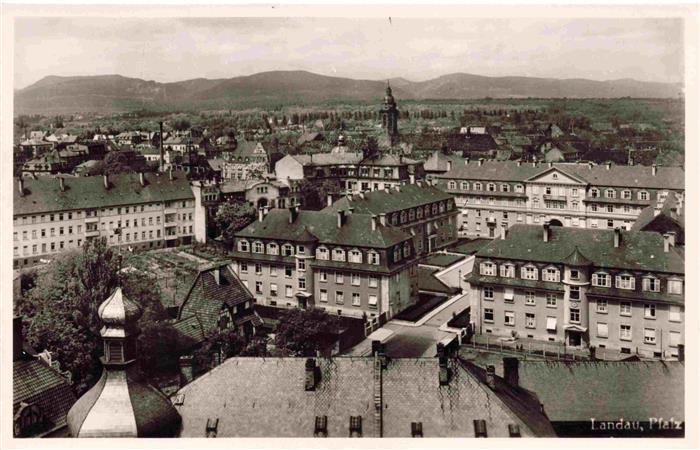 Landau  Pfalz Stadtpanorama