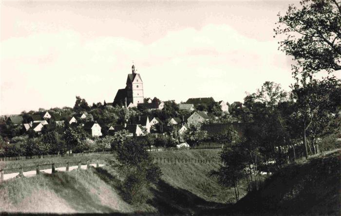 Ziegelheim Thueringen Ansicht mit Kirche