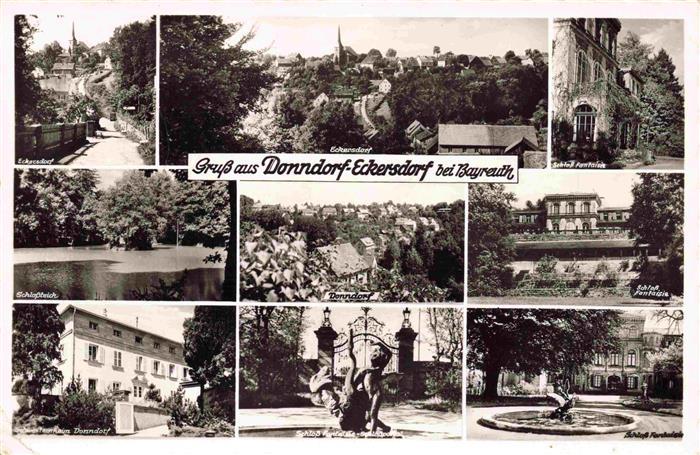 Donndorf Eckersdorf Oberfranken Teilansichten