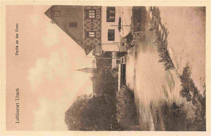 Bad Urach Partie an der Erms Luftkurort