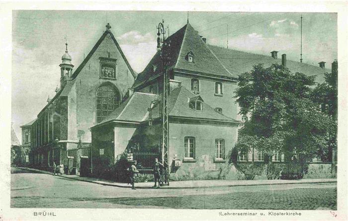 BRueHL  Rheinland Lehrerseminar und Klosterkirche