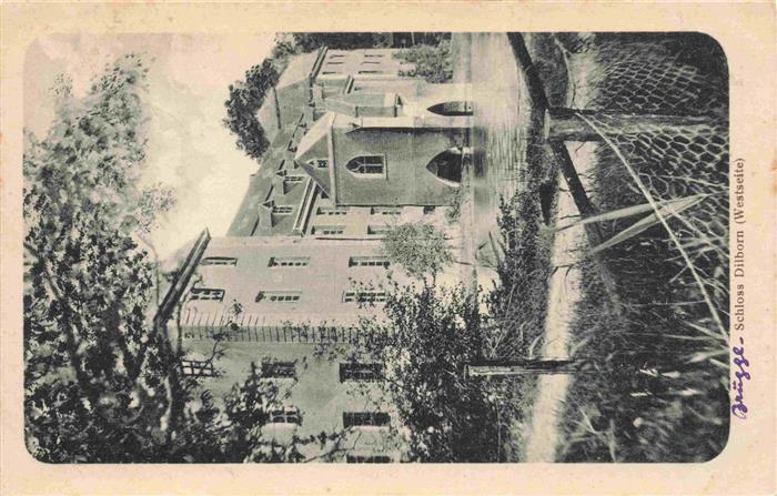 BRUGGE Bruges Belgie Schloss Dilborn Feldpost