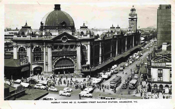 MELBOURNE Australia Flinders Street Railway Station