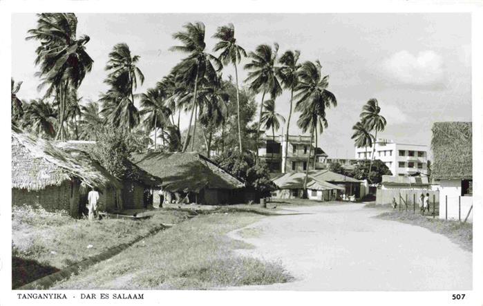 Tanganyika Dar-es-Salaam Daressalam Tansania Teilansicht