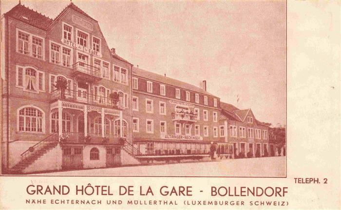 Bollendorf Pont Luxembourg Grand Hôtel de la gare