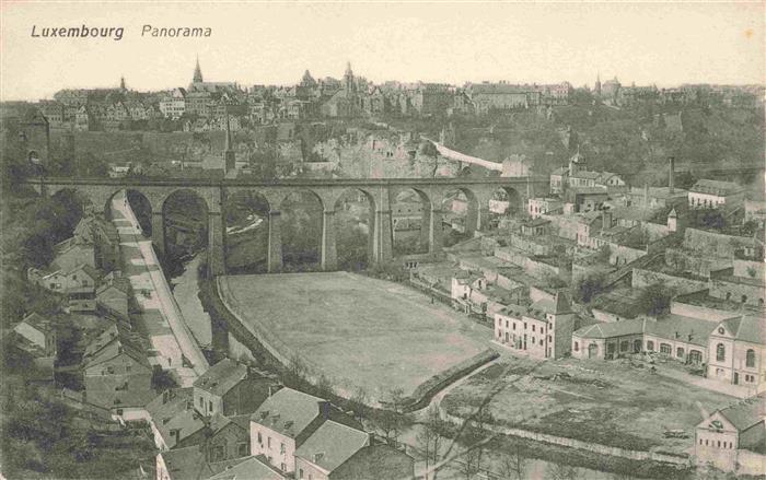 LUXEMBOURG Luxemburg Panorama