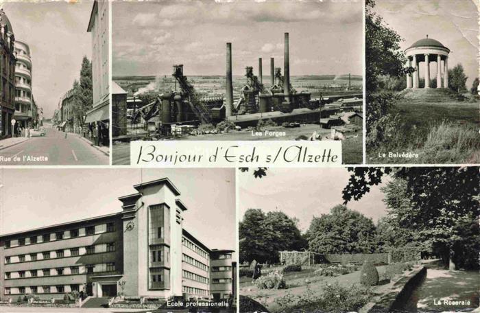 Esch-sur-Alzette Luxembourg Rue de l'Alzette Les Forges Le Belvédère Ecole profe