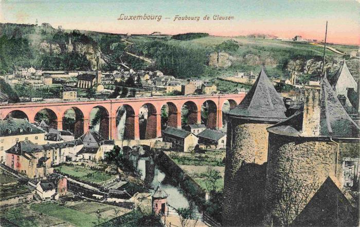 LUXEMBOURG Luxemburg Faubourg de Clausen