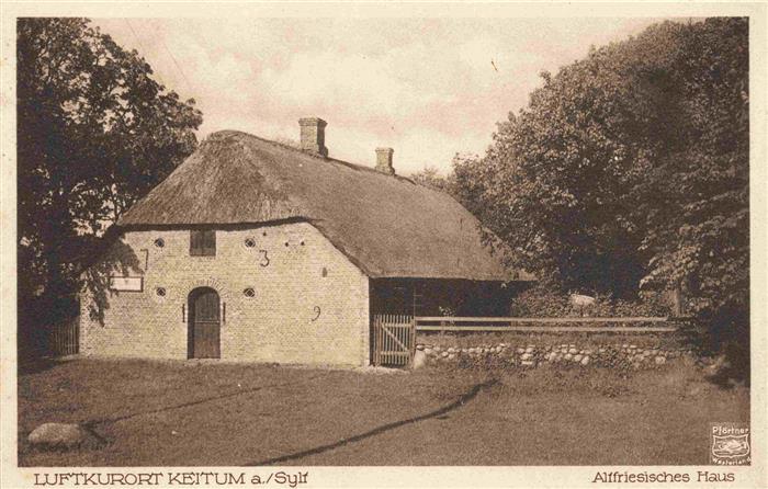 Keitum Sylt Altfriesisches Haus