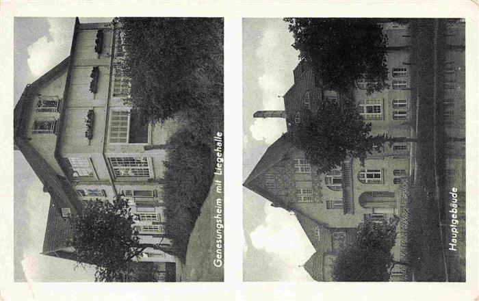 Lenste Holstein Groemitz Genesungsheim mit Liegehalle Kinder- und Genesungsheim