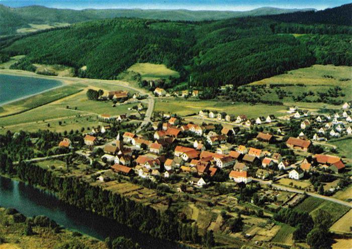 Affoldern Edertal Fliegeraufnahme