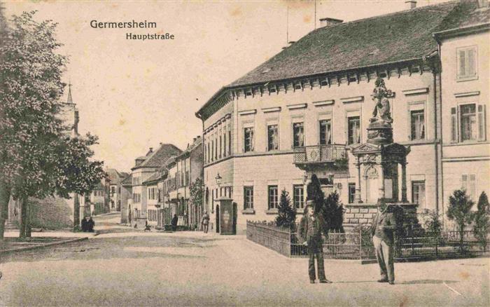 Germersheim Hauptstrasse Feldpost
