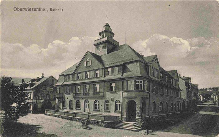 Oberwiesenthal Erzgebirge Rathaus