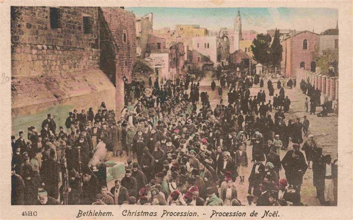 Bethlehem  Yerushalayim Israel Christmas Procession